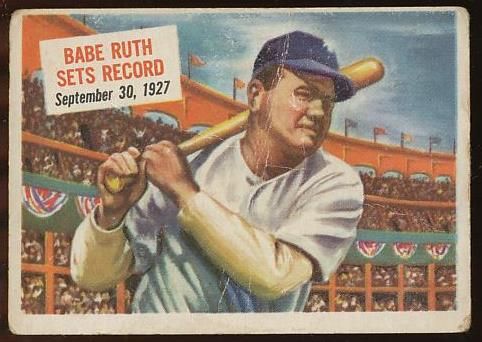 54TS 1954 Topps Scoops 041 Ruth